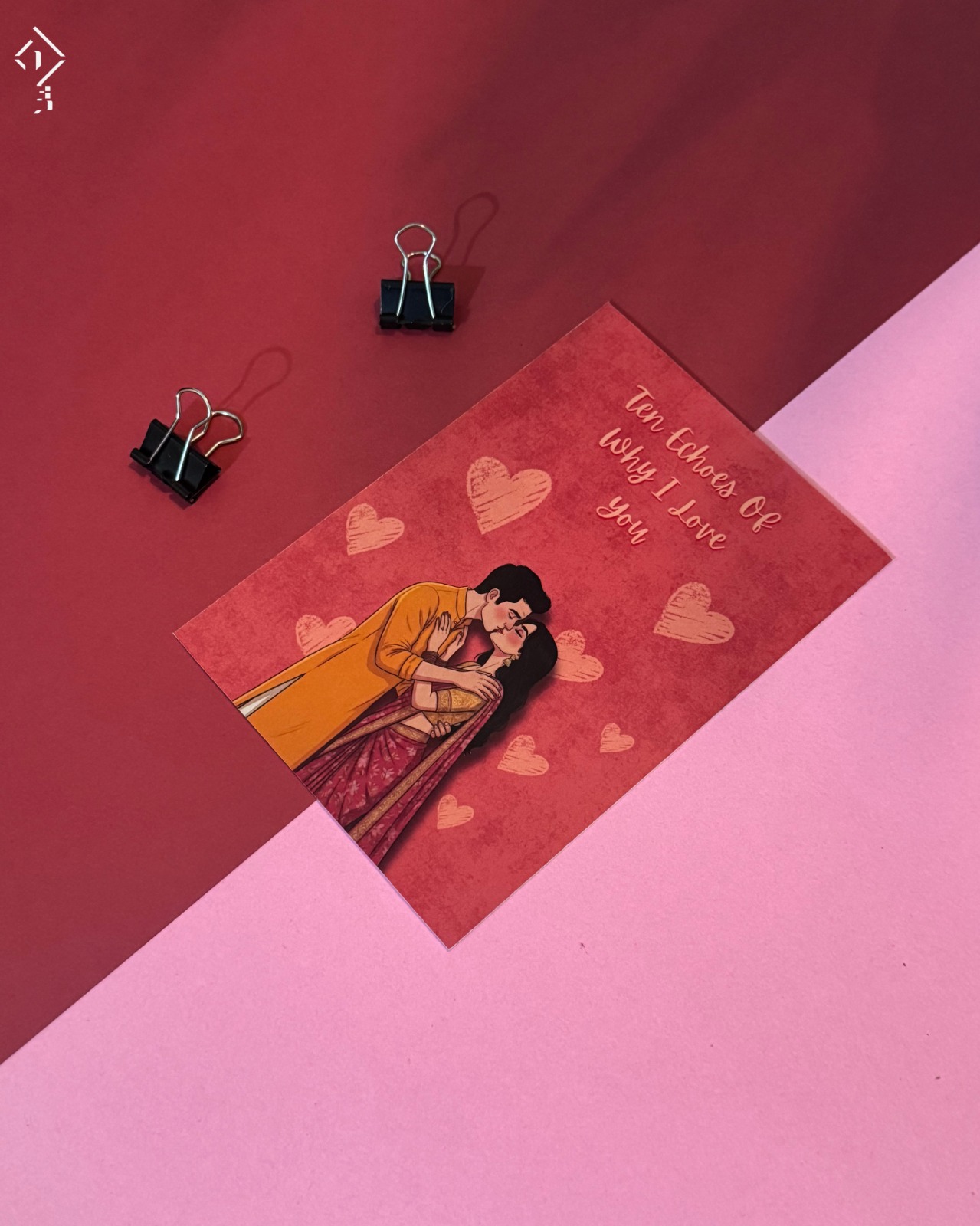 “Ten Things Why I Love You” – Romantic Illustrated Love Card